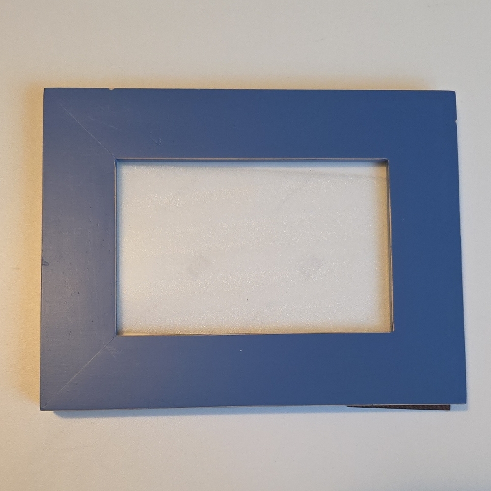 Blue Wooden Picture Frame 4x6 Frame